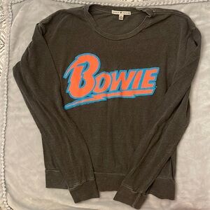 Junk Food David Bowie lightweight top Size XS